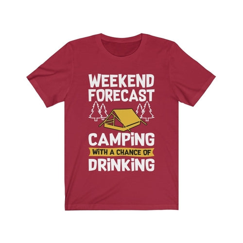 Camping with a Chance of Drinking T-Shirt