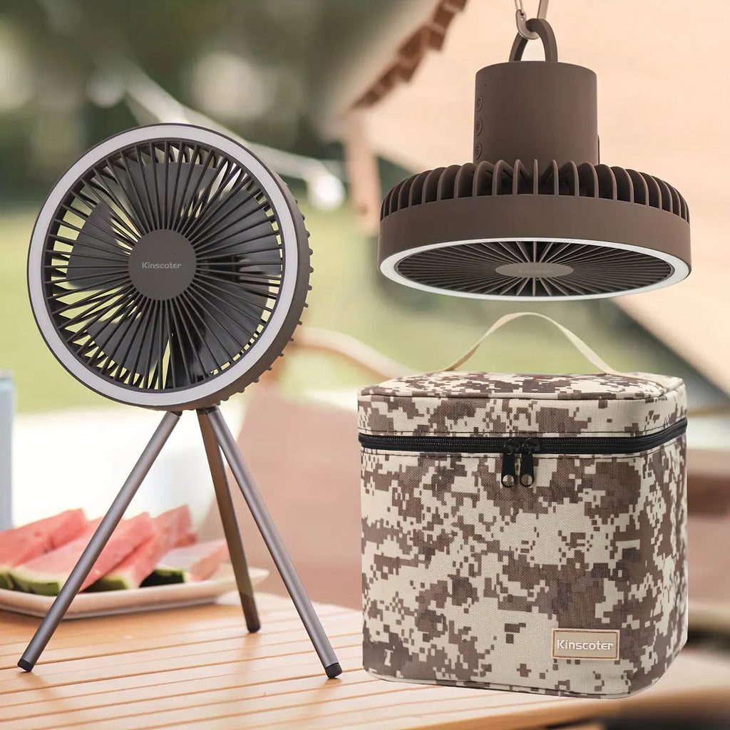 NNETM 10000mAh Rechargeable Camping Fan NNETM