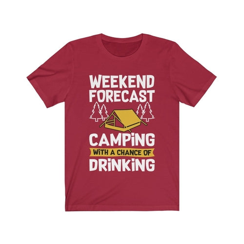 Camping with a Chance of Drinking T-Shirt