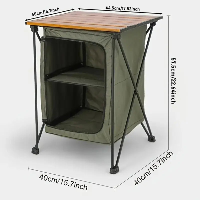 NNETM Storage Cabinet Table Camping NNETM
